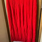 Better Be  Vibrant Red strapless dress large Photo 7