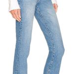 Frame Blue Le High Straight Leg Jeans Photo 2