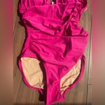 J.Crew Ruched V-Neck One-Piece Size 8 Photo 4