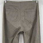 Lauren Vidal Taupe Dress Pants Slim Leg Zip Up Pants Women's Size T1 Small Brown Photo 4