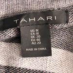 Tahari  Plaid Longline Cardigan‎ 1X Photo 5