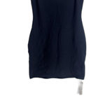 SKIMS  Raw Edge Intimates Dress Womens Small Onyx Black Mini Bodycon Slip Stretch Photo 2