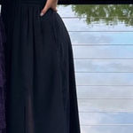 Birdy Grey  Black Bridesmaid Chiffon Dress Photo 0