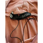 Krisa NWT REVOLVE  Halter Romper Ocher Coral Size XSmall open back belted Photo 6