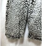 Thread and Supply Sherpa Pullover Jacket Size Small Coat Fleece Teddy 3/4 Zip Gray Photo 3