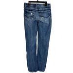 BKE Blue Cotton Whisker Slim Fit Low Rise Straight Leg Jeans Size 28x31 1/2 Photo 1