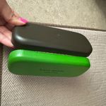 Kate Spade  Vibrant Green and Brown Eyewear Case Photo 4