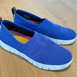 Ryka Hera Slip-On Shoes Blue Sz 11 Casual Comfort Knit Loafers Sneakers Luxury Photo 0