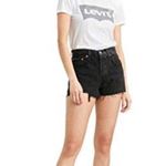 Levi's 501 Original Jean Shorts In Lunar Black Size 32 Style CW 3422 Photo 1