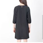 Scotch & Soda Maison  Black Lace Insert H line Shift Dress- Size 1 (Small) Photo 2