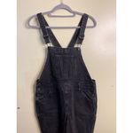 Old Navy  Denim boyfriend overalls washed black, size 8 Photo 12