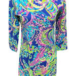 Lilly Pulitzer Lilly Pulitzer Women's Small Marlowe Dress Pullover Stretch Toucan Play Resort Photo 0