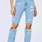 Princess Polly Erissa Knee Rip Jeans Photo 0