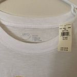 Aerie NWT White Oversize Good Times Smiley Face Sleep Happens Night Tee Size XXS Photo 3