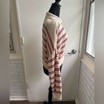 PINK - Victoria's Secret Pink‎ Cambridge Knit Polo Oversized Cropped Sweater large preppy coastal resort Photo 4