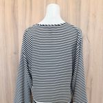 BCBGMAXAZRIA Striped Dress Black White Mini Size M Modern Minimalist Photo 5