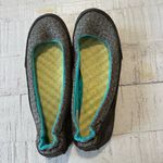 The North Face ‎ Base Camp Ballet Luxe size 7 Brown Teal Textile Flats Photo 4