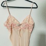 Free People NEW  Midnight Magic Blush Pink Embroidered Lace Maxi Slip Dress Small Photo 9