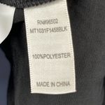 Buckle  Sandy & Sid Surplice Wrap Blouse Top Black Medium Photo 6