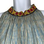 Anthropologie BHANUNI BY JYOTI Embroidered + Beaded Sleeveless Top EUC Size M Photo 7