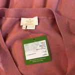 Kate Spade  Light Pink Eyelet Ruffle Short Sleeve Sweater Photo 9