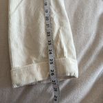 Sézane Sezane NWOT Marcel Corduroy Pants Women 36 (US 4) Creamy White Pleated Ankle Photo 13