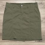 Duluth Dry On The Fly Mid Rise Hiking Casual Skirt Skort Green Size 12 Photo 0