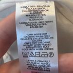 Loft  Black and White Striped Crochet V-Neck Top Size Small Photo 4