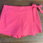 Southern Tide  Calypso Coral Jourdan Wrap Skort Tie Shorts w Skirt - Sz 10 💚🎀 Photo 0
