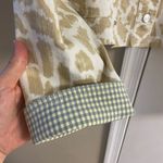 Maeve  by Anthropologie jean jacket cropped animal print Large Photo 7