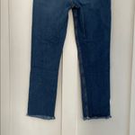 Gap  Denim Cigarette High Rise Raw Hem Jeans in Dark Indigo Size 10L / 10 Long Photo 10