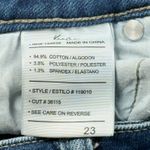 KanCan Maurices Women's Jeans 23 Skinny Mid Rise Frayed Hem Stretch Denim Blue Photo 6