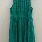 Loft Teal  knee-length dress Size Media
Medium.  98% Cotton 2% Spandex Photo 1
