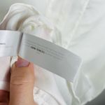 Vetta Women's White Sheer The Reversible Minimal Blouse Size Small S NWT Capsule Photo 9