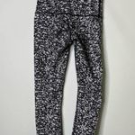 Lululemon Wunder Under Crop (Hi-Rise) (21") Ice Breaker White Black sz 2 Photo 7