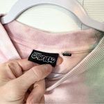 Tie Dye Garfield the Cat crewneck sweatshirt LARGE Photo 2