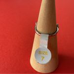 Bomb Party RBP5542 “Carefree in Love” LC Tanzanite on Rhodium Size 7 Ring NWT Photo 2