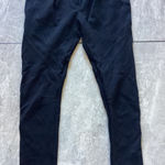 Tibi  Black Zip Ankle Moto Pants Size 0 Photo 0