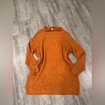 Melrose and Market  Vibrant Orange Turtleneck Sweater Photo 1