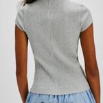 Free People  Grey Most Wanted Cardi  Top XS NWT  Photo 2