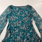 House of Harlow 1960 x REVOLVE Vaida Mini Dress in Teal Floral Multi XS Blue Photo 9