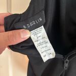 B Darlin  Classic Black Dress with gold Accent Photo 3