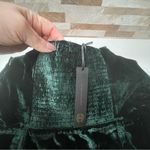 HOUSE of Harlow 1960 x REVOLVE Velvet mini dress with shoulders ties Green Sz L Size L Photo 13