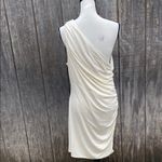 A New Day Cream One Shoulder Dress XL Beach Wedding Vacation Cruise Vow Renewal Photo 4