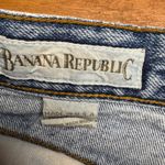 Banana Republic  Women's Blue Wash Denim Jeans Button Fly Made USA Size 4 Regular Photo 3