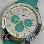 Isaac Mizrahi  live women quartz wrist watch two tone 40mm analog running Photo 2