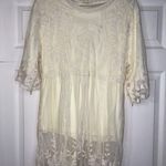 Andthewhy Chic Ivory Lace Dress Photo 0