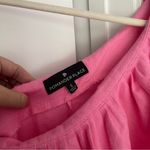 Tuckernuck Pomander Place  Flamingo Pink Florencia One Shoulder Dress Ruffle Photo 2