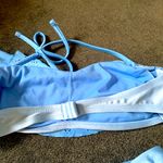 Xhilaration Blue Ruffle Bikini Set Photo 7