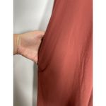 Athleta  Presidio Traveler Maxi Dress Small Rust NEW Casual Active Athleisure Photo 3